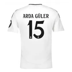 Maglia Real Madrid Arda Guler 15 Uomo Primo 2024/25 Maglia Real Madrid Arda Guler 15 Uomo Primo 2024/25