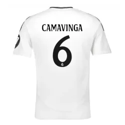 Maglia Real Madrid Camavinga 6 Uomo Primo 2024/25 Maglia Real Madrid Camavinga 6 Uomo Primo 2024/25
