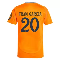 Maglia Real Madrid Fran Garcia 20 Uomo Secondo 2024/25 Maglia Real Madrid Fran Garcia 20 Uomo Secondo 2024/25