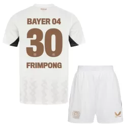 Completo calcio Bayer Leverkusen Jeremie Frimpong 30 Bambino Secondo 2024/25 Completo calcio Bayer Leverkusen Jeremie Frimpong 30 Bambino Secondo 2024/25