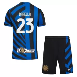 Completo calcio Inter Milan Barella 23 Bambino Primo 2024/25 Completo calcio Inter Milan Barella 23 Bambino Primo 2024/25