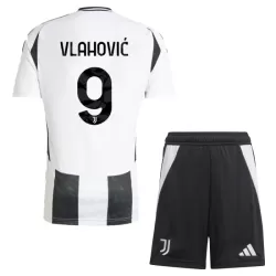 Completo calcio Juventus Vlahovic 9 Bambino Primo 2024/25 Completo calcio Juventus Vlahovic 9 Bambino Primo 2024/25