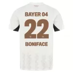 Maglia Bayer Leverkusen Victor Boniface 22 Uomo Secondo 2024/25