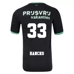 Maglia Feyenoord Rotterdam Hancko 33 Uomo Secondo 2024/25 Maglia Feyenoord Rotterdam Hancko 33 Uomo Secondo 2024/25