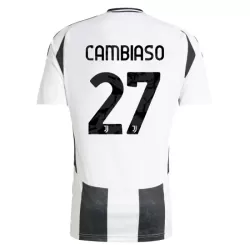 Maglia Juventus Cambiaso 27 Uomo Primo 2024/25 Maglia Juventus Cambiaso 27 Uomo Primo 2024/25