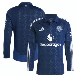 Maglia Manchester United Uomo Secondo 2024/25 Maniche Lunghe Maglia Manchester United Uomo Secondo 2024/25 Maniche Lunghe