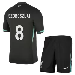 Completo calcio Liverpool Szoboszlai 8 Bambino Secondo 2024/25 Completo calcio Liverpool Szoboszlai 8 Bambino Secondo 2024/25