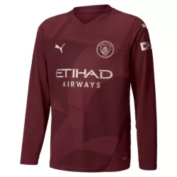 Maglia Manchester City Uomo 3rd 2024/25 Maniche Lunghe Maglia Manchester City Uomo 3rd 2024/25 Maniche Lunghe