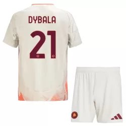 Completo calcio AS Roma Dybala 21 Bambino Secondo 2024/25 Completo calcio AS Roma Dybala 21 Bambino Secondo 2024/25