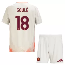 Completo calcio AS Roma Soule 18 Bambino Secondo 2024/25 Completo calcio AS Roma Soule 18 Bambino Secondo 2024/25