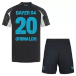 Completo calcio Bayer Leverkusen Alejandro Grimaldo 20 Bambino 3rd 2024/25