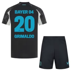 Completo calcio Bayer Leverkusen Alejandro Grimaldo 20 Bambino 3rd 2024/25 Completo calcio Bayer Leverkusen Alejandro Grimaldo 20 Bambino 3rd 2024/25