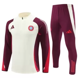 Bayern Monaco Felpe da Allenamento Uomo 1/4-Zip 2024/25 Bianca Bayern Monaco Felpe da Allenamento Uomo 1/4-Zip 2024/25 Bianca