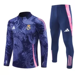 Real Madrid Felpe da Allenamento Uomo 1/4-Zip 2024/25 Drago Navy Real Madrid Felpe da Allenamento Uomo 1/4-Zip 2024/25 Drago Navy