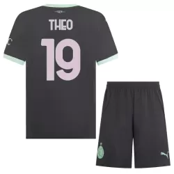 Completo calcio AC Milan Theo 19 Bambino 3rd 2024/25 Completo calcio AC Milan Theo 19 Bambino 3rd 2024/25