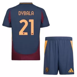 Completo calcio AS Roma Dybala 21 Bambino 3rd 2024/25 Completo calcio AS Roma Dybala 21 Bambino 3rd 2024/25