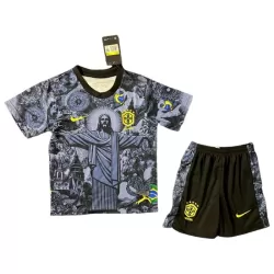 Completo calcio Brasile Bambino 2024 Nera - Speciale Completo calcio Brasile Bambino 2024 Nera - Speciale
