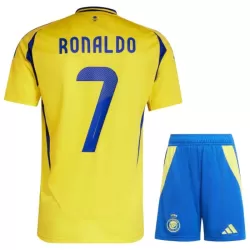 Completo calcio Al Nassr Ronaldo 7 Bambino Primo 2024/25 Completo calcio Al Nassr Ronaldo 7 Bambino Primo 2024/25