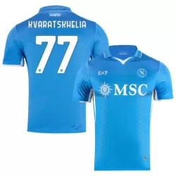 Maglia Napoli Kvaratskhelia 77 Uomo Primo 2024/25 Maglia Napoli Kvaratskhelia 77 Uomo Primo 2024/25