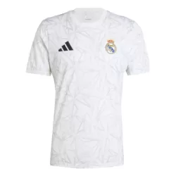 Maglia Real Madrid Pre-Match Uomo 2024/25 Bianca Maglia Real Madrid Pre-Match Uomo 2024/25 Bianca