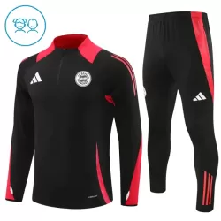 Bayern Monaco Felpe da Allenamento Bambino 1/4-Zip 2024/25 Nera Bayern Monaco Felpe da Allenamento Bambino 1/4-Zip 2024/25 Nera