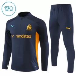 Marsiglia Felpe da Allenamento Bambino 1/4-Zip 2024/25 Navy Marsiglia Felpe da Allenamento Bambino 1/4-Zip 2024/25 Navy