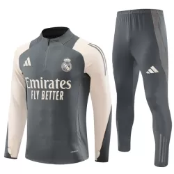 Real Madrid Felpe da Allenamento Uomo 1/4-Zip 2024/25 Grigio Real Madrid Felpe da Allenamento Uomo 1/4-Zip 2024/25 Grigio