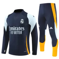 Real Madrid Felpe da Allenamento Uomo 1/4-Zip 2024/25 Navy Real Madrid Felpe da Allenamento Uomo 1/4-Zip 2024/25 Navy