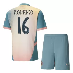 Completo calcio Manchester City Rodrigo 16 Bambino 4th 2024/25 Completo calcio Manchester City Rodrigo 16 Bambino 4th 2024/25