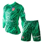 Completo calcio Portiere Atlético Madrid Bambino Secondo 2024/25 Maniche Lunghe