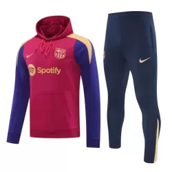 Barcellona Hoodie Felpe da Allenamento Uomo 2024/25 Rossa Barcellona Hoodie Felpe da Allenamento Uomo 2024/25 Rossa