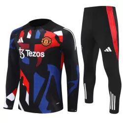 Manchester United Felpe da Allenamento Uomo 1/4-Zip 2024/25 Nera Manchester United Felpe da Allenamento Uomo 1/4-Zip 2024/25 Nera