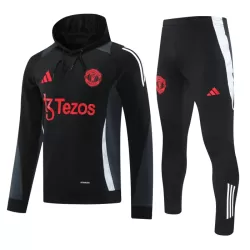 Manchester United Hoodie Felpe da Allenamento Uomo 2024/25 Navy Manchester United Hoodie Felpe da Allenamento Uomo 2024/25 Navy