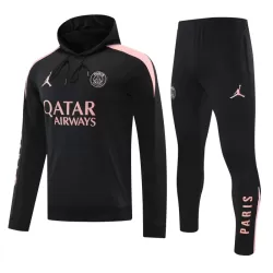 Paris Saint-Germain Hoodie Felpe da Allenamento Uomo 2024/25 Nera Paris Saint-Germain Hoodie Felpe da Allenamento Uomo 2024/25 Nera