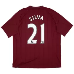 Maglia Manchester City Silva 21 2012-13 Uomo Secondo Maglia Manchester City Silva 21 2012-13 Uomo Secondo