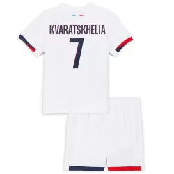 Completo calcio Paris Saint-Germain Kvaratskhelia 7 Bambino Secondo 2024/25 Completo calcio Paris Saint-Germain Kvaratskhelia 7 Bambino Secondo 2024/25