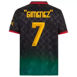 Maglia AC Milan Gimenez 7 Uomo 4th 2024/25