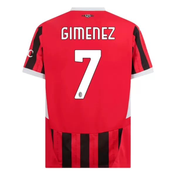 Maglia AC Milan Gimenez 7 Uomo Primo 2024/25