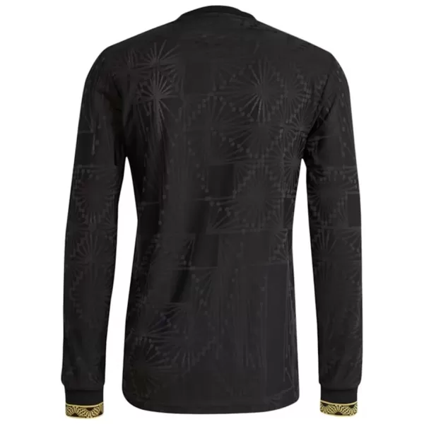 Maglia Messico Uomo 2024/25 Nera Maniche Lunghe - Speciale