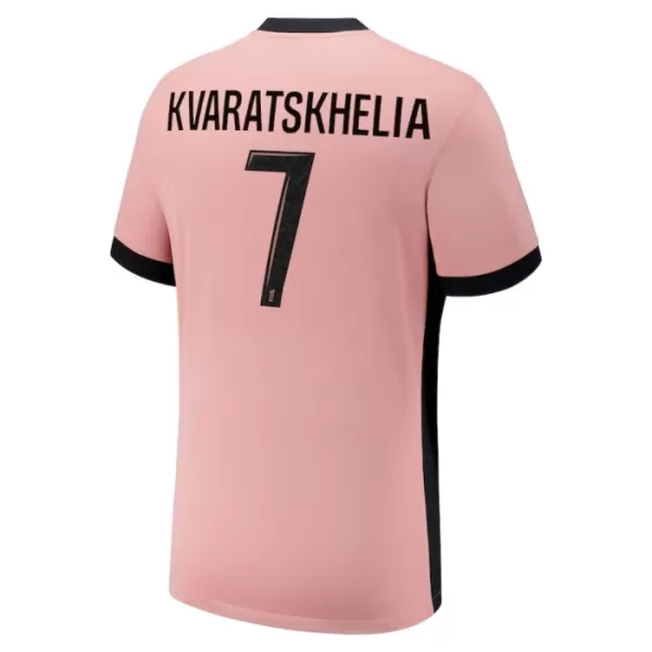 Maglia Paris Saint-Germain Kvaratskhelia 7 Uomo 3rd 2024/25