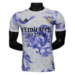 Maglia Real Madrid Uomo 2024/25 Drago Bianca - Speciale Maglia Real Madrid Uomo 2024/25 Drago Bianca - Speciale