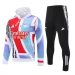 Arsenal Hoodie Felpe da Allenamento Uomo 2024/25 Bianca
