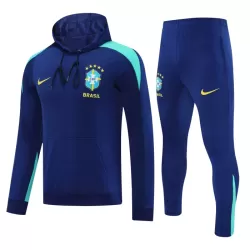 Brasile Felpe da Allenamento Uomo 2024/25 Navy Brasile Felpe da Allenamento Uomo 2024/25 Navy