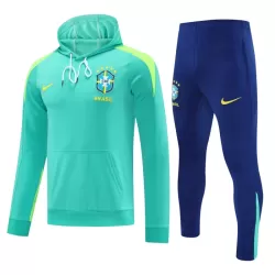 Brasile Felpe da Allenamento Uomo 2024/25 Verde Brasile Felpe da Allenamento Uomo 2024/25 Verde