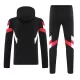 Manchester United Hoodie Felpe da Allenamento Uomo 2024/25 Nera
