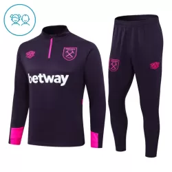 West Ham United Felpe da Allenamento Bambino 1/4-Zip 2024/25