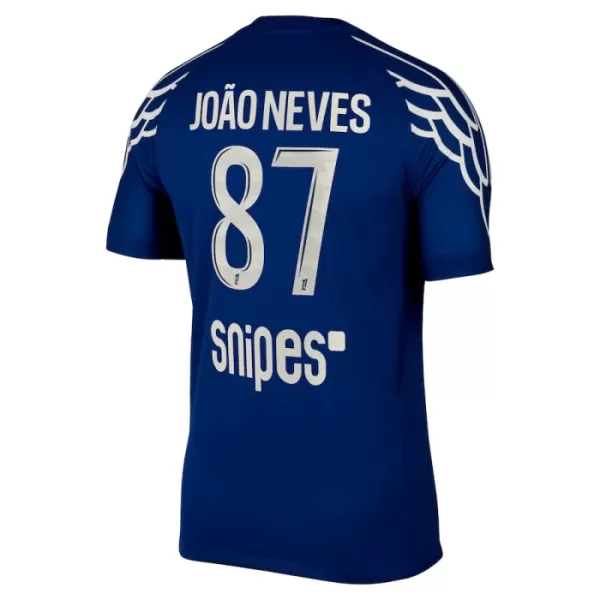 Maglia Paris Saint-Germain Joao Neves 87 Uomo 4th 2024/25