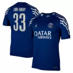 Maglia Paris Saint-Germain Zaire Emery 33 Uomo 4th 2024/25