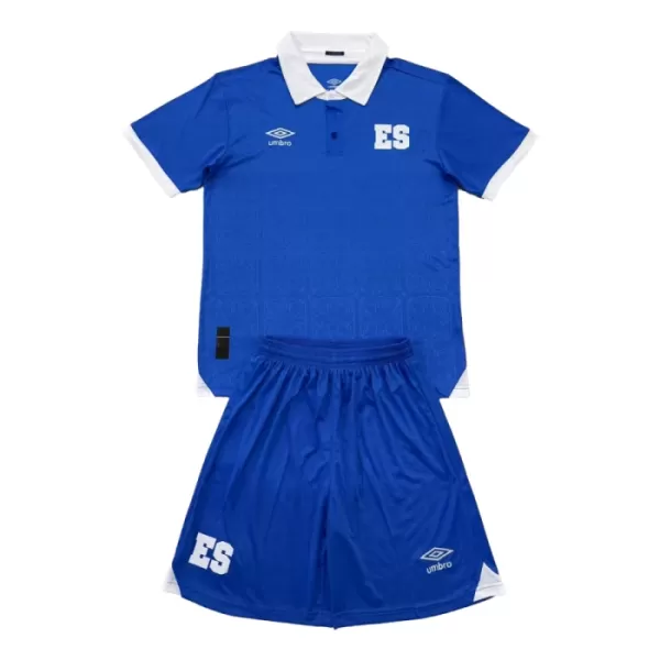 Completo calcio El Salvador Bambino Primo 2025 Completo calcio El Salvador Bambino Primo 2025