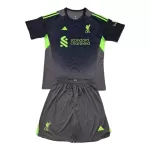 Completo calcio Portiere Liverpool Bambino 2025-26 Nera
